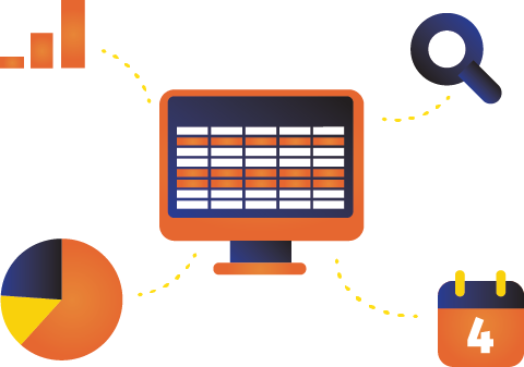 The post-calculator software includes graphical reports